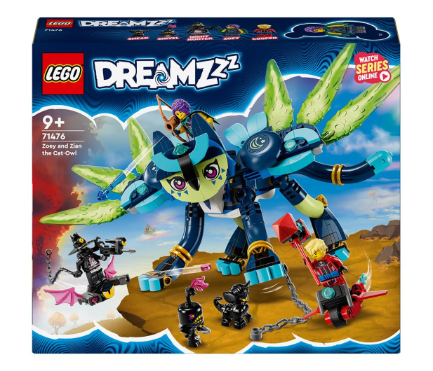 LEGO DREAMZzz 71476 Zoey i sowokot Zian - 1203604 - zdjęcie